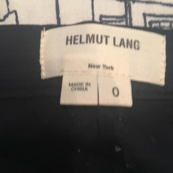 Helmet Lang navy blue pants - Picture 3 of 4